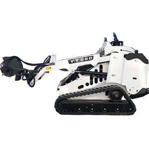 Newest Mini <b>Stand</b> on Skid Steer Meet Ce V Epa 900 Kg 1000 1200 with Bucket - Product Image 1