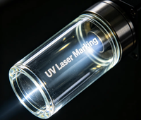 Machine de marquage laser UV de précision pour l'encodage de la date sur les bouteilles en verre