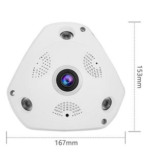 Kamera Keamanan 2MP 360 Derajat, Panorama Analog 1080P Dalam Ruangan 1.44Mm/1.7Mm Lensa Fisheye IP66 AHD/CVI/SDI/TVI - Product Image 6