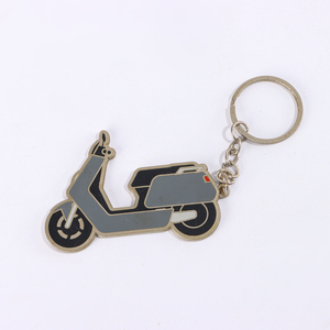 <span class=keywords><strong>Porte</strong></span>-clés en métal de style dessin animé, plusieurs modèles, avec pendentif, pour les boutiques de souvenirs de zoo et les remplissements de sacs cadeaux pour fêtes d'enfants - Product Image 3