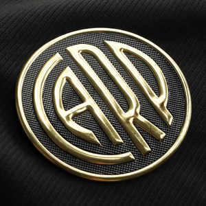 Tùy chỉnh kim loại câu lạc bộ bóng đá tacations logo thương hiệu TPU các bản vá lỗi sắt trên dập nổi TPU huy hiệu quần áo các bản vá lỗi cho thể thao mặc - Product Image 1