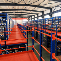 Lager-Zwischengeschoss-Regal Industrielles Mehrstöckiges Lagerplattformsystem Q235B Stahl Schraubenlose Modulare Installation