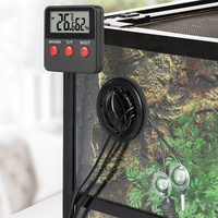 Termómetro Digital para Incubadora, Peces, Mascotas y Animales, Higrómetro, Medidor de Temperatura y Humedad, Termómetro Digital para Acuario