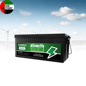 Envío Gratis 100Ah 200Ah 12V 24V energía solar LiFePO4 18650 Li paquete de baterías para furgoneta - Product Image 1