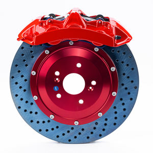 Sistemas de frenos automáticos de alto rendimiento, ollas de 6 gt6 pinza de freno, kit de freno grande para VW Golf Mk4 mk5 mk6 <span class=keywords><strong>GTI</strong></span> mk7r - Product Image 4