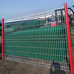 Bảng điều khiển hàng rào lưới 3D cho sân vườn với thiết kế hàn cong mạ kẽm và Máy trang trí ngoài trời Dải dọc - Product Image 3