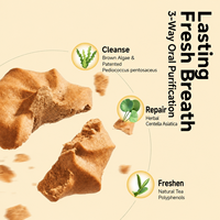 Friandises fonctionnelles lyophilisées pour chats : Soin du pelage, contrôle des boules de poils et haleine fraîche