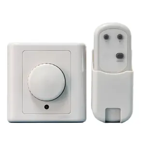 Botón giratorio inteligente luz LED Dimmer Triac interruptor 220V utilizada con dimmer conductor