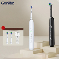 Brosse à dents électrique intelligente OEM brosse à dents rotative 5 modes IPX7 brosse à dents électrique rotative automatique rechargeable