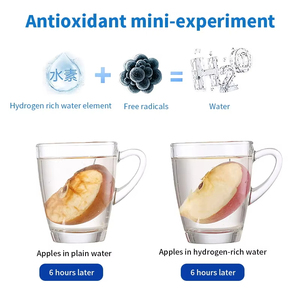 420ml Hydrogen-Rich <b>Water</b> Cup Rich <b>Water</b> Generator <b>Bottle</b> Titanium Quality <b>Filter</b> Portable Antioxidant - Product Image 3