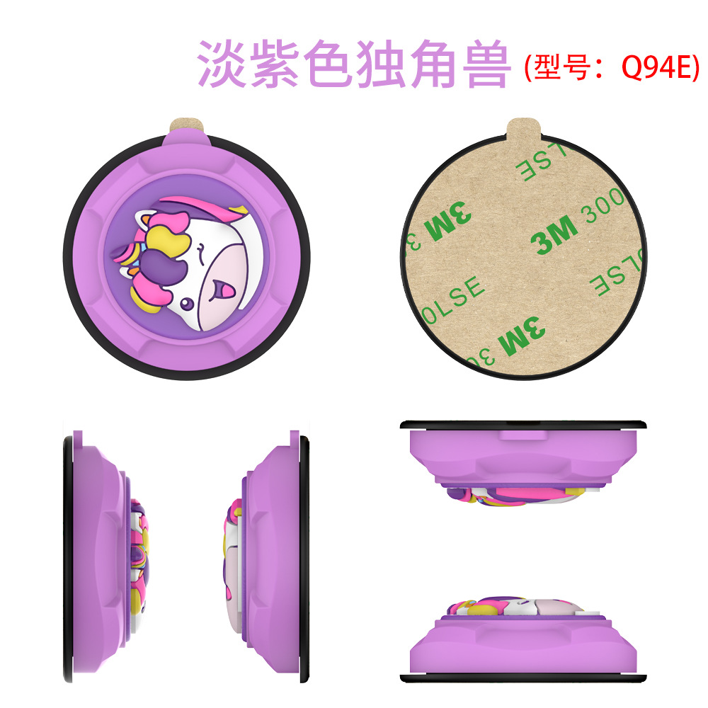3 Purple unicorn