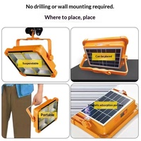 Foco Solar Pequeño Amarillo para Exteriores con Carcasa Impermeable para Iluminación Decorativa de Jardines y Caminos