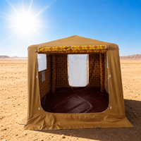 Tente de camping gonflable portable à installation rapide en 1 minute, étanche 3000 mm, résistante au vent niveau 8, tente de glamping à structure pneumatique, taille personnalisée