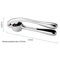 YS Plastic Handmatige Persen & Schrapers (Fruit & Groente Gereedschap) met Zinklegering Lemmet Ergonomische Handgreep Slim Eenvoudig Reinigbaar Ontwerp