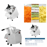 Restaurant Wortel-, Aardappel- en Komkommer-snijmachine Commerciële Multifunctionele Elektrische Groentesnijder