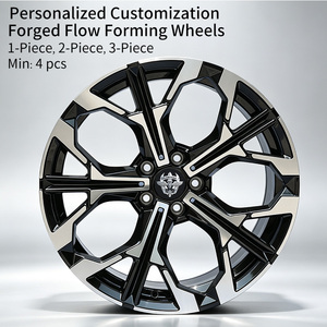 Ruedas FLowtone ODM OEM <span class=keywords><strong>de</strong></span> 19x8 y 19x9 Pulgadas, 5x112, Delanteras y Traseras, <span class=keywords><strong>de</strong></span> Aleación, para Autos <span class=keywords><strong>de</strong></span> Pasajeros, Diseñadas para Audi, Benz, BMW - Product Image 2
