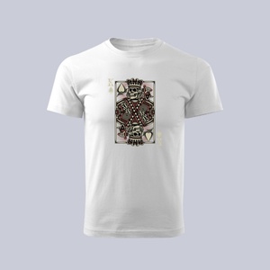 เสื้อยืดแขนสั้นทรงโอเวอร์ไซส์ผ้าถักพิมพ์ลายตามสั่ง คุณภาพสูง ผลิตจากผ้าฝ้าย/โพลีเอสเตอร์ 100% สำหรับผู้ชาย - Product Image 2