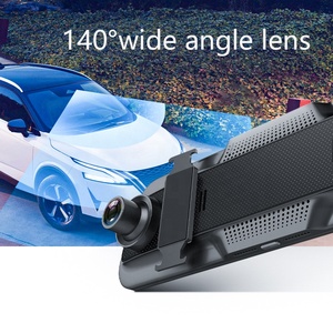 1080P Full HD Vista trasera Lente dual Dashcam Retrovisor DVR Cámara de espejo de coche DVR Dash Cam Vehículo Grabadora de video - Product Image 6