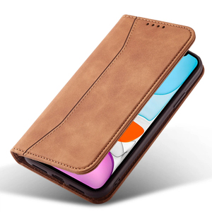 Custodia a Portafoglio in Pelle PU per <span class=keywords><strong>iPhone</strong></span> 11 - <span class=keywords><strong>Cover</strong></span> con Funzione Stand, 2 Slot per Carte, Chiusura Magnetica e Guscio Antiurto - Product Image 4