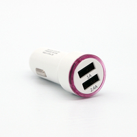 Chargeur de voiture usb à 2 ports, pour téléphone portable, 2021, prix d'usine