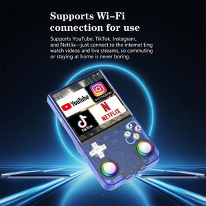 Console de jeu portable rétro R36 Ultra YT 4 pouces IPS avec 20000 jeux, Linux, 64 Go, Wi-Fi, pour regarder des vidéos et voyager - Product Image 6