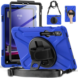<span class=keywords><strong>Coque</strong></span> arrière en <span class=keywords><strong>silicone</strong></span> robuste avec sangle pour <span class=keywords><strong>Samsung</strong></span> Tab S7 T970 S8 X800 S9 X810 <span class=keywords><strong>S10</strong></span> Plus X826 S7FE T730 S9FE X610 12.4 - Product Image 2