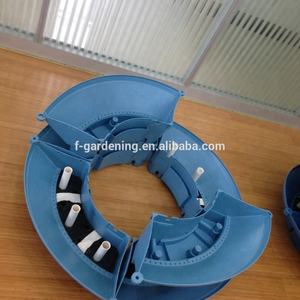 Jardinières modulaires en plastique pour lampadaires, pots de fleurs en plastique pour poteaux d'éclairage - Product Image 4