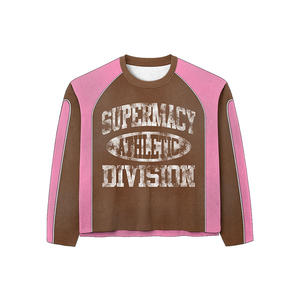 Maillot de football personnalisé Tontons Streetwear pour hommes, uniforme de football en gros, rétro, manches longues, en maille - Product Image 5
