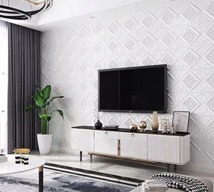 3d wall panel decoration best price for Decor Wall Panels Printing XPE FOAM Wall Stickers