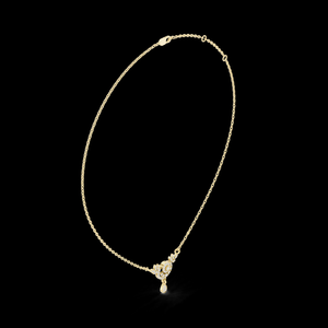 Elegante Colgante de Diamantes en Forma de Media Luna con Diseño Floral Plateado para Uso Diario y Bodas - Product Image 5