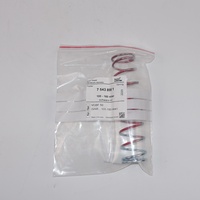 Reguladores de Presión de Gas Kromschroder, Primavera 100-160 Mbar, Negro/Rojo 75438981 para VGBF50, Quemador de Caldera