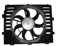 Ventilateur de refroidissement du moteur de voiture 7P0121203H 7P0121205A 7P0121207A 95810606120 pour VW Volkswagen Touareg Porsche Cayenne '11-'18