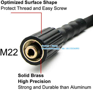 <span class=keywords><strong>Manguera</strong></span> de <span class=keywords><strong>Lavadora</strong></span> a Presión de <span class=keywords><strong>5</strong></span>, 10, 15 y 25 <span class=keywords><strong>Metros</strong></span>, Cable para Lavado de Autos, <span class=keywords><strong>Manguera</strong></span> de Extensión para Limpieza con Agua a Presión - Product Image 2