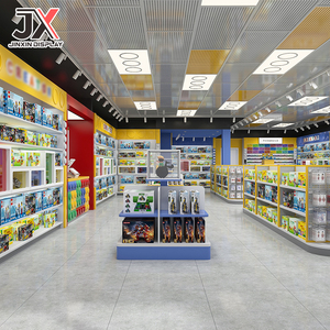 ตู้โชว์สินค้า LED รูปทรงสี่เหลี่ยมผืนผ้า ผลิตตามสั่งสำหรับร้านค้าปลีก ห้างสรรพสินค้า ร้านขายของเล่น ออกแบบ 3 มิติ ชั้นวางของขวัญ ตู้โชว์สินค้า ตู้โชว์กล่องสุ่ม - Product Image 1