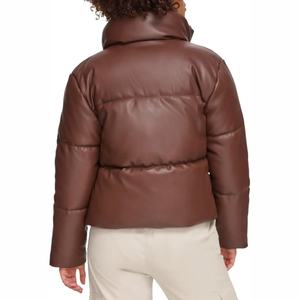 Abrigo de Burbuja para Mujer con Logotipo Personalizado al por Mayor, Abrigo de Cuero de Alta Calidad, Impermeable, Cálido, en Todos los Colores, Cortavientos, Talla Grande - Product Image 4