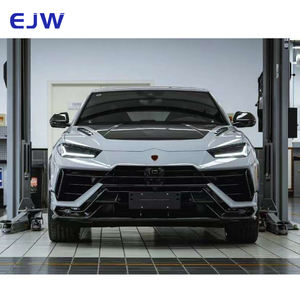 Pour 18-22 <span class=keywords><strong>Lamborghini</strong></span> <span class=keywords><strong>Urus</strong></span> amélioré 23 <span class=keywords><strong>Urus</strong></span> P-type Kit de bordure en Fiber de carbone sec voiture carbone sec avant et arrière barres couverture - Product Image 3