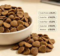 ARLIORCH Nourriture sèche pour chiens à haute teneur en protéines, sans céréales, au saumon, au poulet et au thon, oméga-3 et -6 pour la santé de la peau et du pelage, 100% naturelle, pour toutes les tailles de chiens