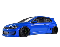 Passend für Volkswagen Golf 7 / Golf GTI Rocket Wide Body Kit Front- und Heckdiffusoren, Seitenschweller und Heckspoiler Karosserie-Kit