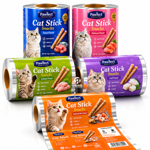 Pet Probiotic Packaging Roll Film Gravure Printed Flexible Packaging Rollstock High Barrier Food Packaging Film - Product Image 1