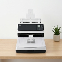 Scanner de documents de production RICOH Fi-8290 A4 CCD à plat avec chargeur automatique de documents 100 feuilles et Ethernet Gigabit