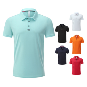 Venta al por mayor de camisetas de polo atléticas de ajuste regular que absorbe la humedad ropa de tenis Ajuste de golf - Product Image 2