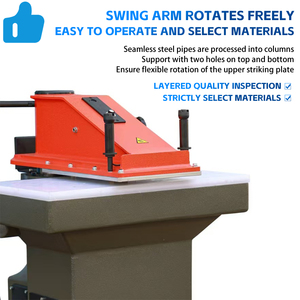 Troqueladora de Brazo Oscilante con Motor de 1500W y Fuerza de Corte de 27 Toneladas para Embalaje de Espuma EVA - Product Image 4