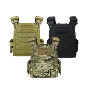 Best Selling Quick Release Tactical Vest 1000D Nylon Breathable Mesh Assault Vest With Laser Cut