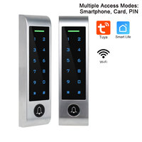 Contrôleur d'accès par clavier tactile WIFI Tuya pour 1000 ou 10000 utilisateurs, contrôle d'accès tactile, prise en charge de l'ajout/délestage des utilisateurs par application