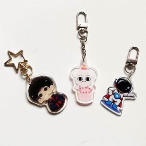 Promotional Custom logo Printing Blank Acrylic Keychain for Photo - Product Image 2