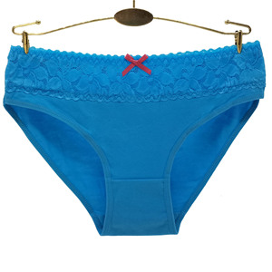 Pantaloncini Sexy in cotone da donna con cintura in pizzo da donna - Product Image 5