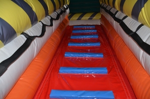 WINSUN - Castillo Inflable con Tobogán de Carreras Rojo, Tobogán Doble Comercial y Gran Área de Salto para <span class=keywords><strong>Alquiler</strong></span> en Fiestas Infantiles - Product Image 6