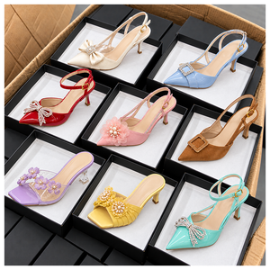 Lots en gros d'articles divers : Chaussures pour femmes, sandales à talons hauts, sandales plates pour femmes, livraison aléatoire - Product Image 5