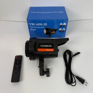 Lampe <span class=keywords><strong>vidéo</strong></span> LED 100W version essentielle YM-600-SS avec monture Bowens pour studio photo, 3200K-6500K, télécommande sans fil - Product Image 1