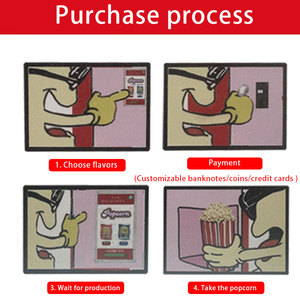 Hoàn toàn tự động thương mại bỏng ngô Máy làm điều kiện mới hương vị tùy chọn cho doanh số bán hàng - Product Image 3